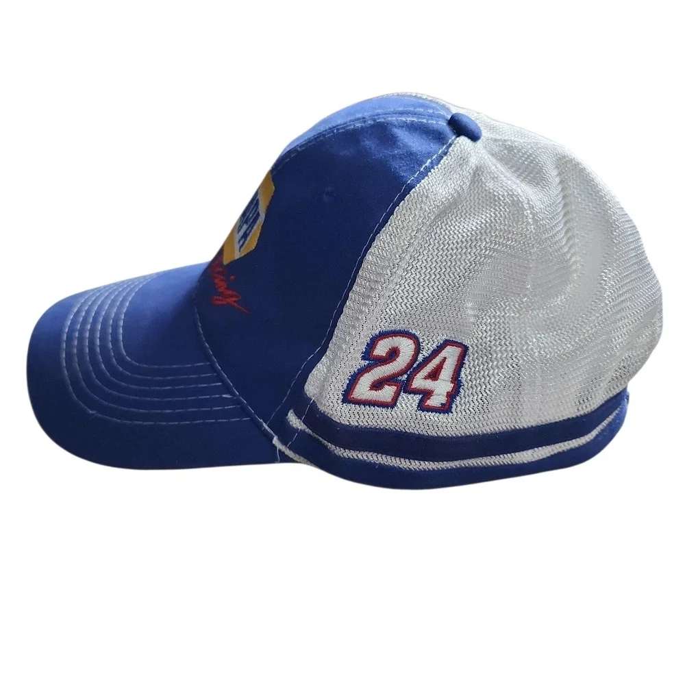 NAPA Racing Chase Elliott 24 Hendrick Motorsport Trucker Hat Blue White Snapback